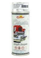 SUPER CHROMOVÁ FARBA SPREJ 400ml STRIEBORNÁ