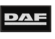 DAF Thermo vyšívacia nášivka 80x40mm