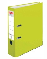 HERLITZ Zakladač Q.FILE A4 8CM ŠIROKÉ NEÓNOVÉ ZELENÉ