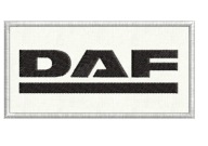DAF Thermo vyšívacia nášivka 80x40mm