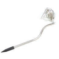 Solárna lampa DIAMENT 2LED RGB WHITE multicolor
