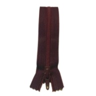 YKK plastový zips 20cm na bordové nohavice 864