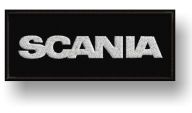 Scania - Thermo vyšívaná nášivka Nažehľovačka
