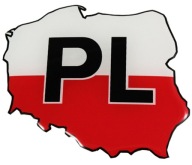 NÁLEPKA ŽIVOČIŠNÁ ZNAK CONTOUR POLAND PL