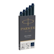 Náplne do plniaceho pera Parker, námornícka modrá, 5 ks