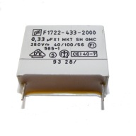 Filmový kondenzátor MKT 330nF 10% 250VAC ERO x3