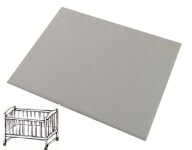 Froté prestieradlo kolíska 40x90 biela OLKA