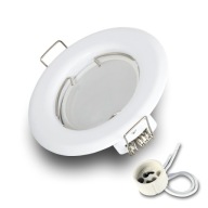 SET: Zápustné halogénové svietidlo + LED GU10 7W