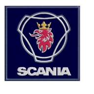 SCANIA Thermo Patch výšivka 80x80mm