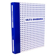 Zakladač na osobné spisy, dokumenty, priečinok Konfex T-01, modrý ABCDE