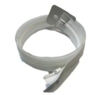 Skrytý zips YKK na šaty 50 CM BIELE 501