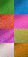 B-5 fluorescenčný trblietavý papier v zošite