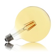 LED žiarovka E27 Filament 8W Edison priemer. 12 cm JANTAROVÁ