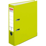 KANCELÁRSKA BINDER páková HERLITZ kovanie A4 80mm 8cm Q.pilník LIME