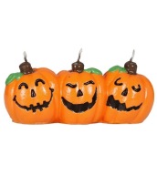PUMPKIN sviečková tekvica Halloweenska dekorácia