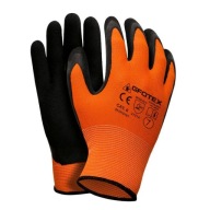Efektné oranžové rukavice gfotex 10