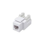Keystone modul RJ11/RJ12 biely