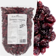SUŠENÉ BRUSNICE 500g PRÍRODNÉ CELÉ OVOCIE BEZ KONZERVAČNÝCH LÁTOK ZDRAVIE KUCHYŇA