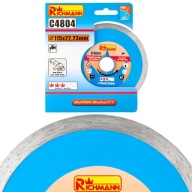 PLNÝ DIAMANTOVÝ DISK 115 MM 22,23 mm C4804