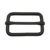 KOVOVÝ REGULÁTOR 32x19 mm - MATNÁ ČIERNA