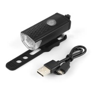 BICYKEL PREDNÁ LAMPA CREE LED OSVETLENIE NABÍJACIE USB