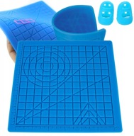 3D podložka na perá, šablóny pre 3D tlačiarne, silikónová forma