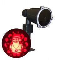LED VONKAJŠÍ PROJEKTOR VIANOČNÝ SANTA S LASEROVÝM 3D SVETELNÝM VZOROM