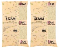 LÚPANÉ SEZAMOVÉ SEMIENKA Biele 1kg sezamové semienka
