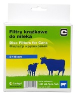 Filtračný kotúč na mlieko, pr. 120 mm, 200 ks, Can Agri