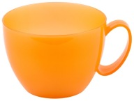 Opätovne použiteľný plastový pohár 250 ml oranžový