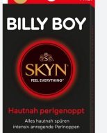 BILLY BOY SKYN kondómy s perleťovými cvočkami, 1 kus