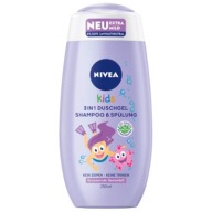 Berry Scent Nivea Kids gél a šampón 250ml