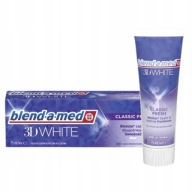 BLEND-A-MED 75ML 3D BIELA ​​KLASICKÁ FRESH