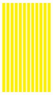 Nálepky na motorku STRIPES 30cm Žlté
