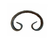 ŠPIRÁLOVÝ PRVOK TYP C H100 B65 12x6MM ZDOBENÝ
