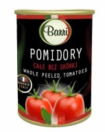 RAJKY CELÉ BEZ ŠUPKY 400g Paradajky z konzervy