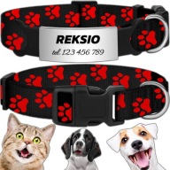 SILNÝ NASTAVITEĽNÝ GOLÍK PRE PSA INDEX MAČKA PES + GRAVÍR 30-45cm M