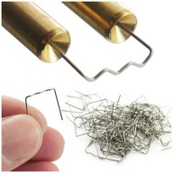PLOCHÉ ZOŠÍVAČKY pre zváračku plastov RS16 - MALÝ VLNA 0,6 mm 100 ks.
