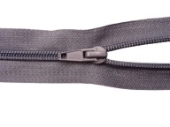 Sekcia zipsu 5, špirála, 55 cm, sivá