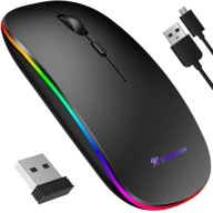 Tichá bezdrôtová myš Bezdrôtová herná USB myš pre notebook a PC