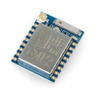 ESP-07 ESP8266 Čierny WiFi modul - 9 GPIO, ADC