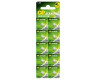 10x 1,5V alkalická batéria do hodiniek GP AG4 LR626