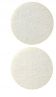 Plstené podložky NA NÁBYTOK, biely kruh x 2, 50mm