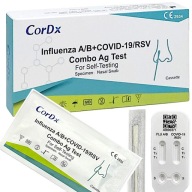 Kombinovaný test 4v1 CorDx COVID-19 na chrípku A B RSV