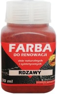 RENOVÁCIA FARBY KOŽNÉHO ČALÚNENIA HRDZOVÁ FARBA 30ml