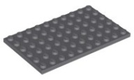 LEGO 3033 TANIER 6x10 tmavosivá NOVINKA (8g)