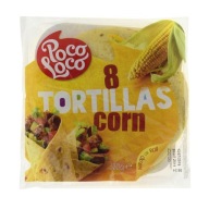 Kukuričná tortilla 20cm, 8 ks, 320g/14 Poco Loco p