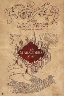 Harry Potter Marauder's Map - plagát 61x91,5 cm