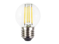 LED GUĽOVÁ žiarovka E27 230V 4W COG neutrálna biela