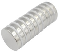 SILNÝ VALEC NEODYMOVÝ MAGNET 15x3 - SADA 10 / NEODYMOVÝCH MAGNETOV /